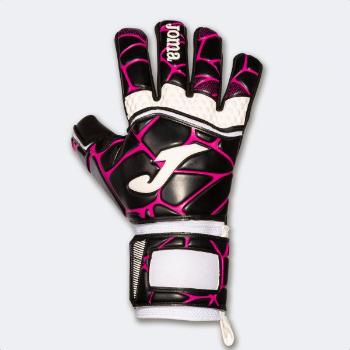 GK- PRO GOALKEEPER GLOVES BLACK FUCHSIA 12