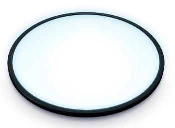 WiZ SuperSlim WiZ Ceiling 16W B RD 27-65K TW 871951433803600 LED stropné svietidlo 16 W  teplá biela čierna