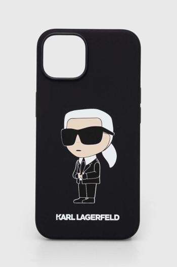 Puzdro na mobil Karl Lagerfeld iPhone 14 6,1'' čierna farba