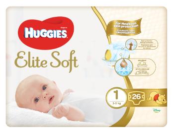 Huggies Elite Soft veľ. 1, 26 ks