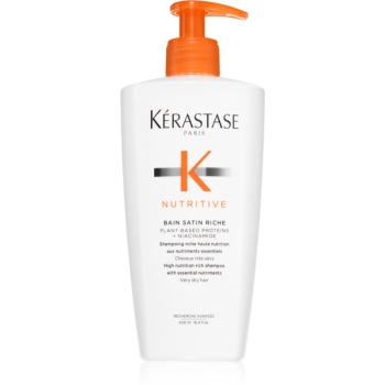 Kérastase Nutritive Bain Riche regeneračný šampón pre slabé a poškodené vlasy 500 ml