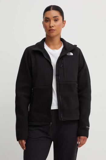 Mikina The North Face  DENALI JACKET dámska, čierna farba, jednofarebná, NF0A7UR6JK31