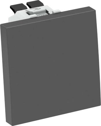 OBO Bettermann 6120934 inštalačná lišta prepínač (š x v x h) 45 x 45 x 36 mm 1 ks čierna, sivá