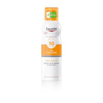 Eucerin SUN transparentný sprej na opaľovanie SPF 50+