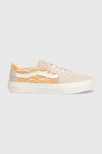 Tenisky Vans SK8-Low dámske, oranžová farba, VN0A5KXDBM01