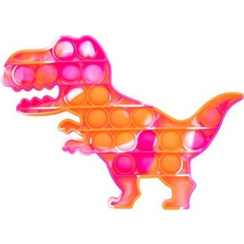 Pop it – dinosaurus oranžovo-ružový (8594162333073)