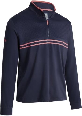 Callaway Textured Printed Peacoat 2XL Sveter