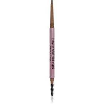 Too Faced Super Fine Brow Detailer Eyebrow Pencil dlhotrvajúca ceruzka na obočie odtieň Medium Brown 0,08 g