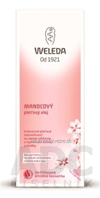 WELEDA MANDĽOVÝ pleťový olej jemné odlíčenie a hydratácia citlivej pokožky (inov.2018) 1x50 ml