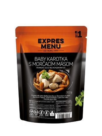 Baby karotka s morčacím mäsom EXPRES MENU 300 g