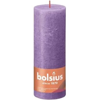 BOLSIUS rustikálna stĺpová intenzívna fialová 190 × 68 mm (8717847149473)