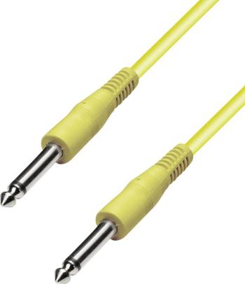 Paccs HIC52YE040SD hudobné nástroje kábel [1x jack zástrčka 6,35 mm - 1x jack zástrčka 6,35 mm] 4.00 m žltá