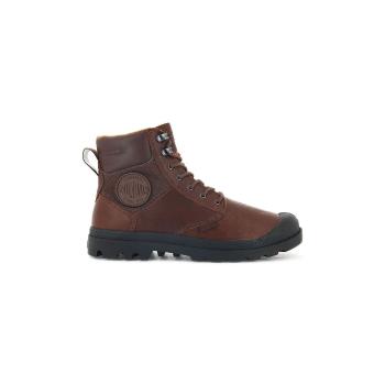 Palladium  PAMPA SHIELD WP LTH  Polokozačky Hnedá