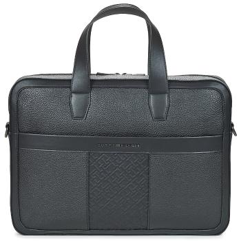 Tommy Hilfiger  TH CENTRAL MONO COMPUTER BAG  Aktovky Čierna