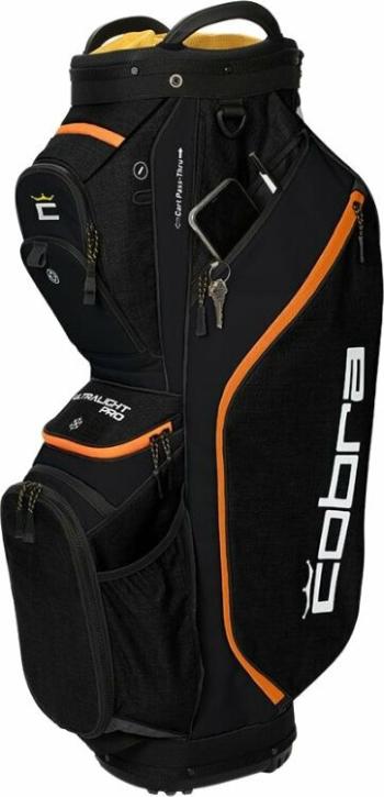 Cobra Golf Ultralight Pro Cart Bag Black/Gold Fusion Cart Bag