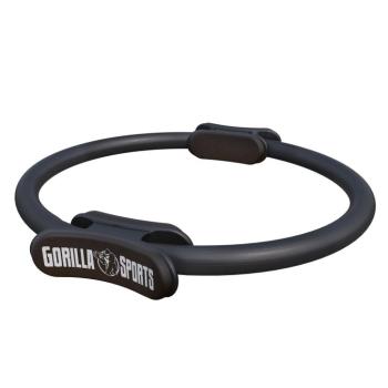 Gorilla Sports Kruh na pilates, 36 cm, čierny