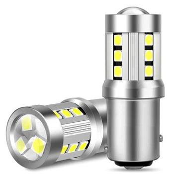 M-Style LED žiarovka P21/5W BAY15D 15SMD 3,5W biela (5140-MS-048458)