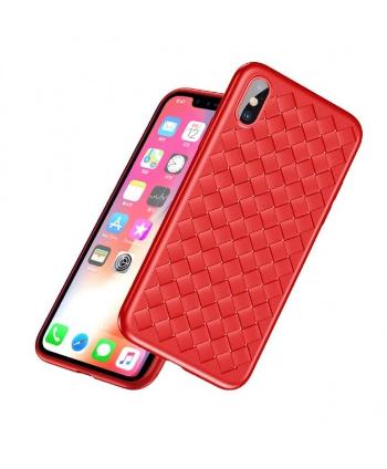 BASEUS BV WEAVING obal Apple iPhone X / XS červený