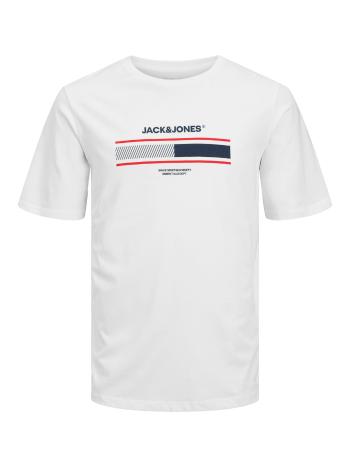 Jack&Jones Pánske tričko JJSOUTH Standard Fit 12256784 White M