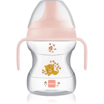 MAM Learn to Drink Cup tréningový hrnček s držadlami Girl 190 ml