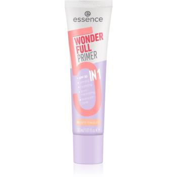 essence WONDER FULL tónovacia podkladová báza pod make-up 5 v 1 odtieň 10 Light Medium 30 ml