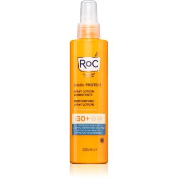 RoC Soleil Protect Moisturising Spray Lotion hydratačný sprej na opaľovanie 200 ml