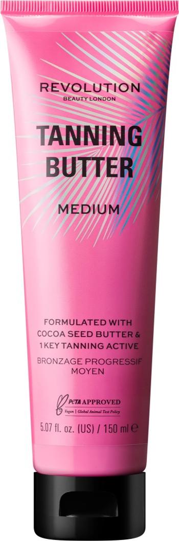 Revolution Samoopaľovacie telové maslo Medium Beauty Buildable (Tanning Butter) 150 ml