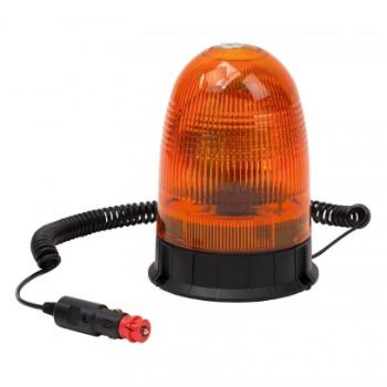 Výstražný maják s magnetom 12 V LED80, oranžový