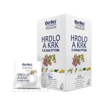 HERBEX Premium HRDLO A KRK s eukalyptom