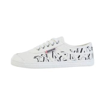 Kawasaki  Graffiti Canvas Shoe  1002 White  Módne tenisky Biela