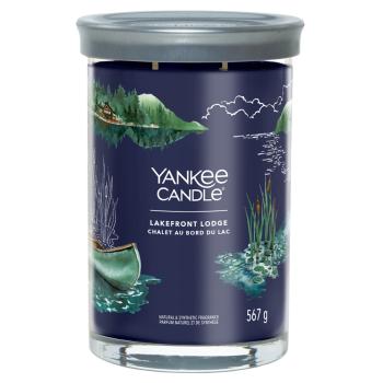 YANKEE CANDLE Signature Tumbler veľký Lakefront Lodge 567 g