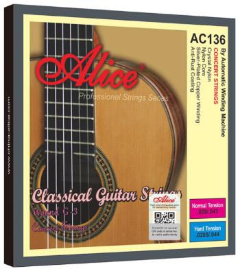 Alice AC136-H Classical Guitar Strings, Hard Tension