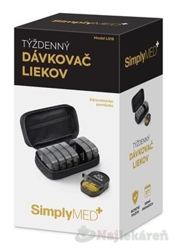 SimplyMED TÝŽDENNÝ DÁVKOVAČ LIEKOV