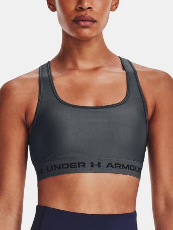 Under Armour UA Crossback Mid Športová podprsenka Šedá