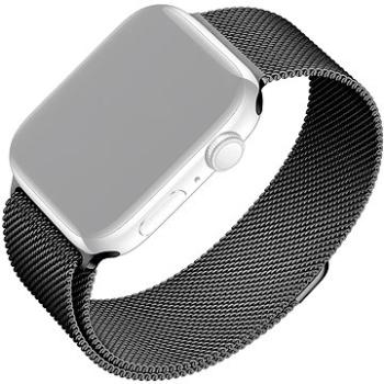 FIXED Mesh Strap pre Apple Watch 42/44/45/Ultra 49mm čierny (FIXMEST-434-BK)