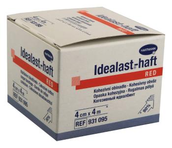 Hartmann Idealast-haft color ovínadlo červené 4cm x 4m