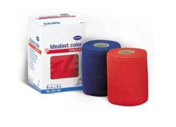 Idealast-haft color Obinadlo elastické 10 cm x 4 m 1 ks červená