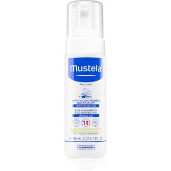 Mustela Bébé detský šampón na mliečne chrasty 150 ml