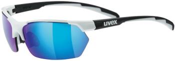 UVEX Sportstyle 114 White Black Mat/Litemirror Orange/Litemirror Blue/Clear