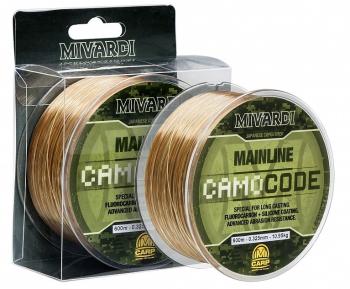 Mivardi vlasec camocode mainline camo 600 m-priemer 0,355 mm / nosnosť 12,60 kg