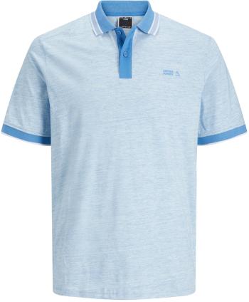 Jack&Jones Pánske polo tričko JCOMELANGE Standard Fit 12252394 Pacific Coast S