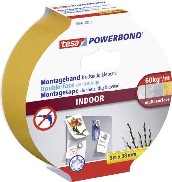 tesa INDOOR 55742-00001-03 montážna páska tesa® POWERBOND oranžová (d x š) 5 m x 38 mm 1 ks