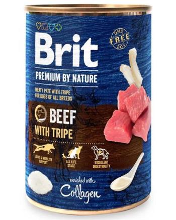 Brit Premium by Nature dog  Beef with Tripes konzervy pre psy 6x400g