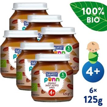 SALVEST Ponn BIO Batátové pyré 6× 125 g (4740073079249)