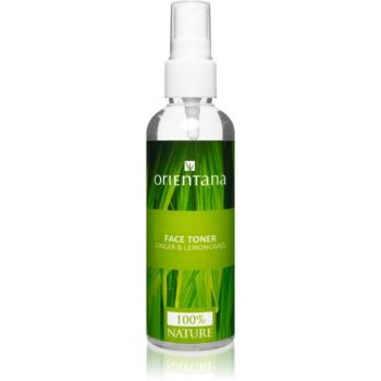 Orientana Ginger & Lemongrass osviežujúce pleťové tonikum 100 ml