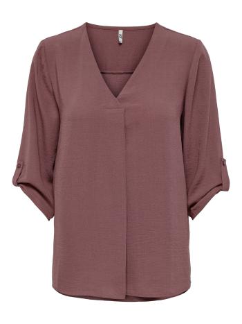 Jacqueline de Yong Dámska blúzka JDYDIVYA Loose Fit 15226911 Rose Brown 36