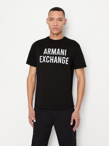 Armani Exchange Tričko Čierna