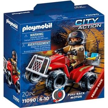 Playmobil Hasičská rýchlostná štvorkolka (4008789710901)