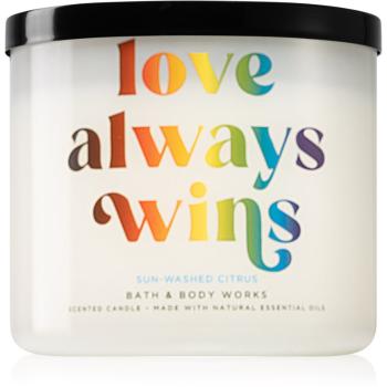 Bath & Body Works Love Always Wins vonná sviečka 411 g