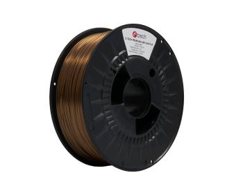 Tlačová struna (filament) C-TECH PREMIUM LINE, Silk PLA, meď, 1,75mm, 1kg